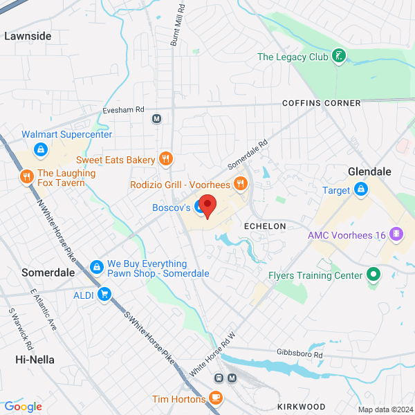 Map of the area